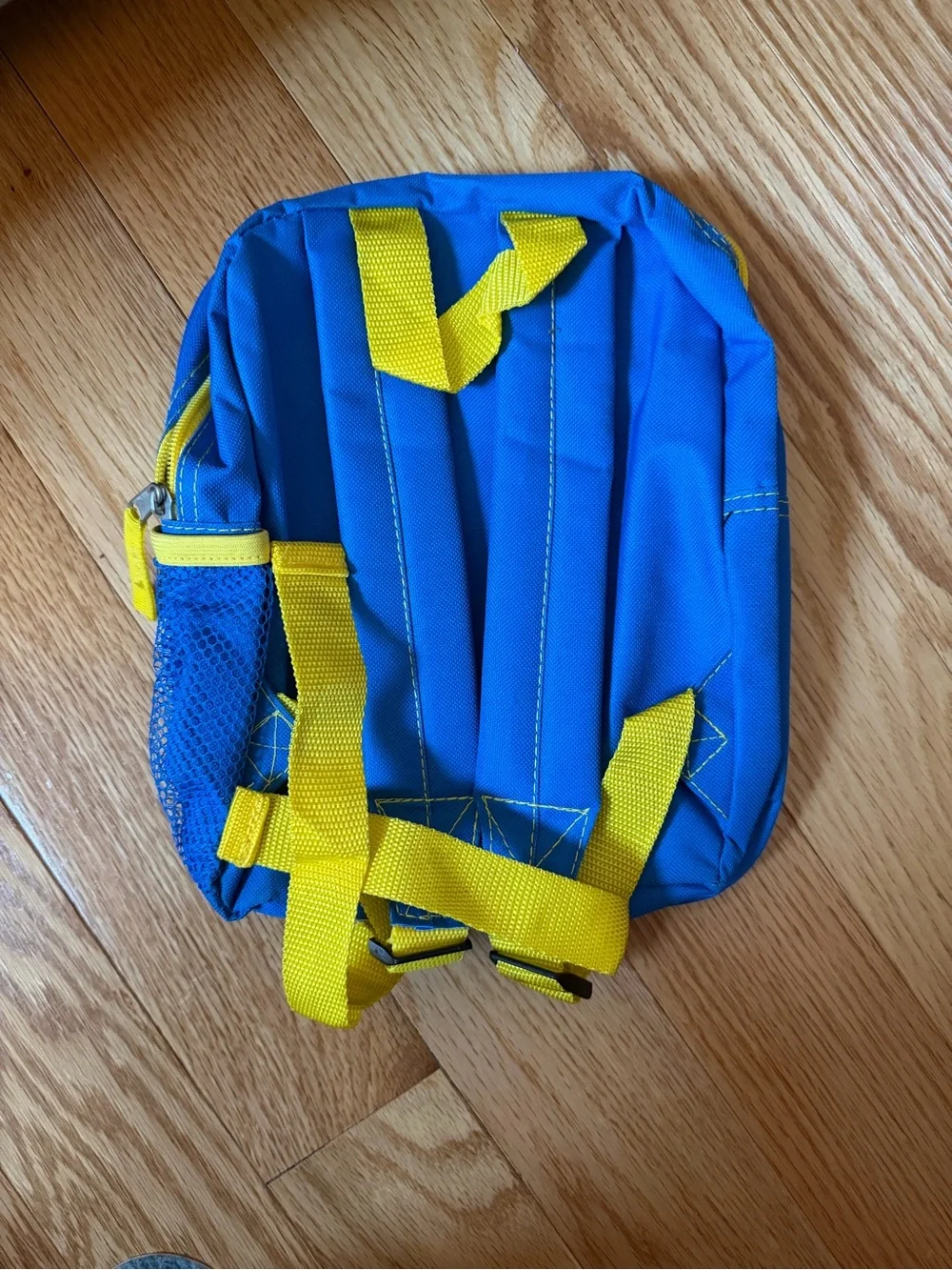 Thomas & Friends Blue and Yellow Kids School Backpack with Engine Graphics